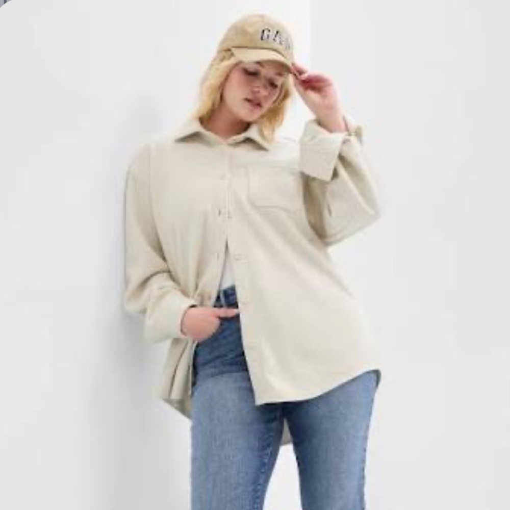 GAP Fleece Shirt Jacket